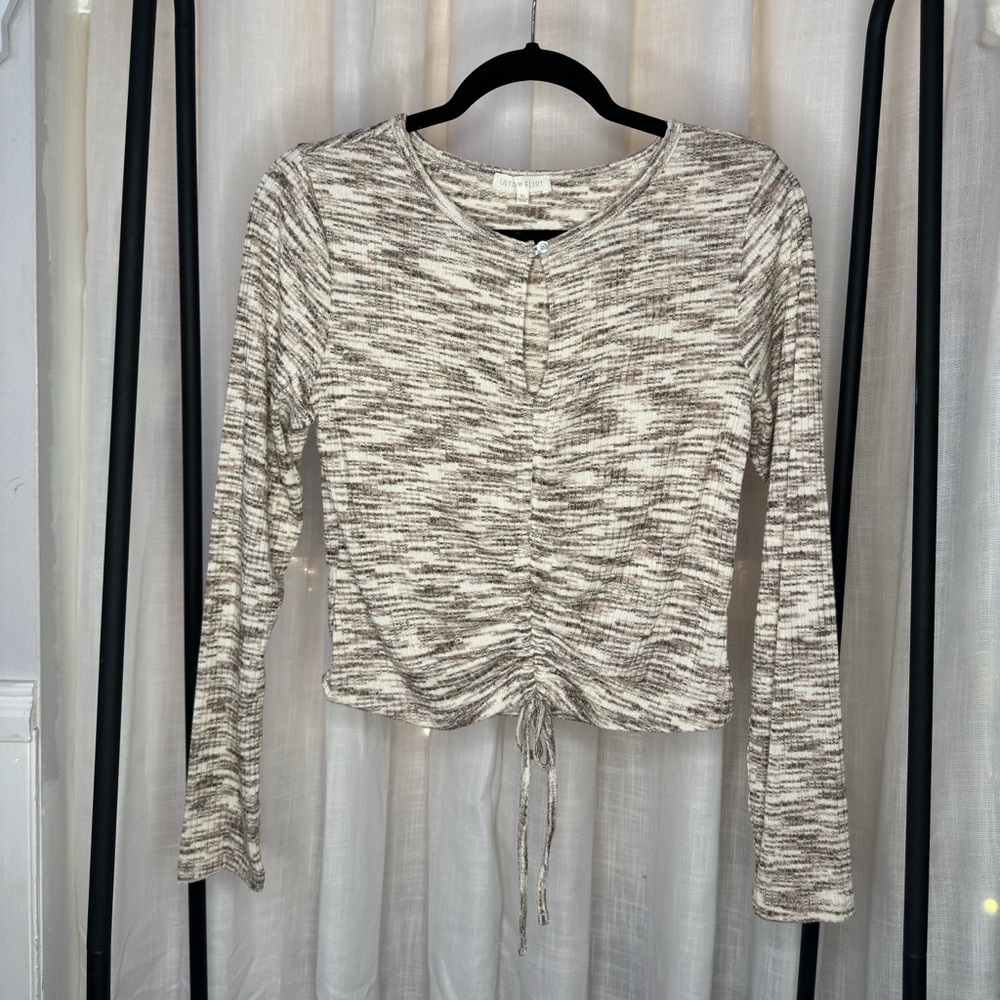 Cinched Long Sleeve